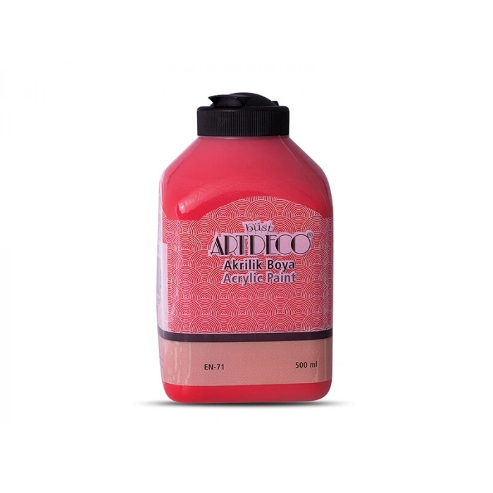 Artdeco Akrilik Boya 500 ml. 3016 KIRMIZI