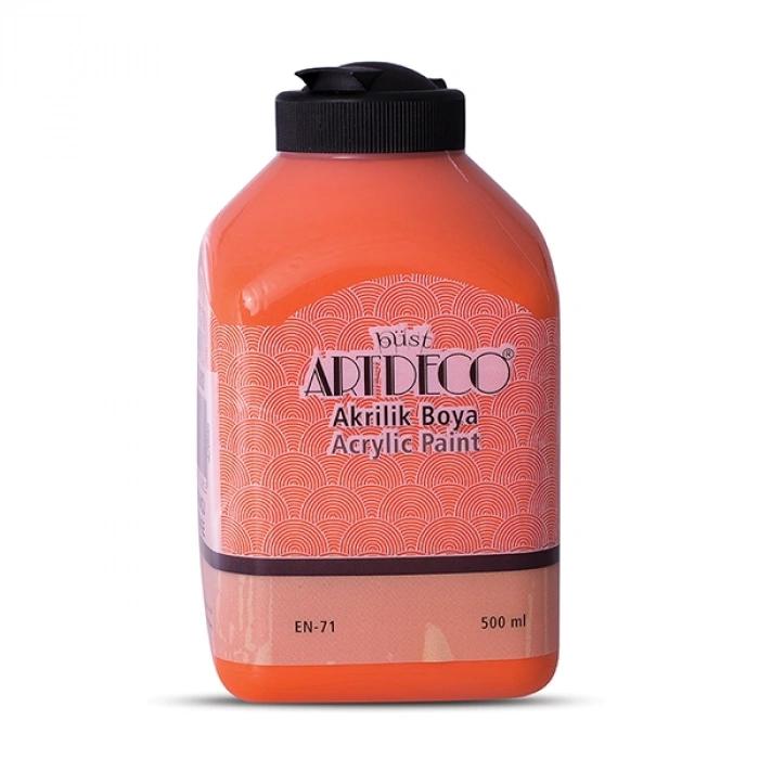 Artdeco Akrilik Boya 500 ML Turuncu 070L-3603
