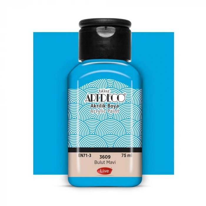Artdeco Akrilik Boya 75 ML Bulut Mavi 3609