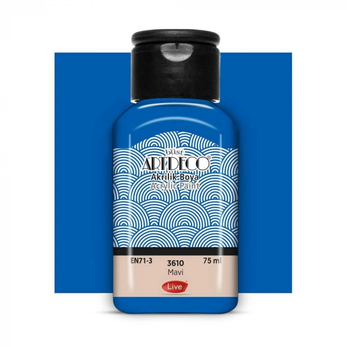 Artdeco Akrilik Boya 75 ML Mavi 3610