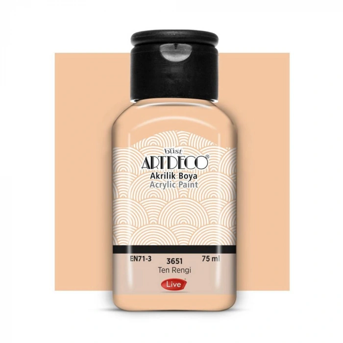 Artdeco Akrilik Boya 75 ML Ten Rengi 3651