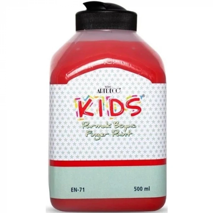 Artdeco Kids Parmak Boyası 500 ML Kırmızı 340