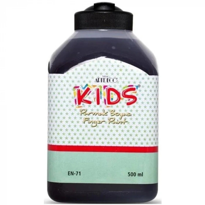 Artdeco Kids Parmak Boyası 500 ML Siyah 790