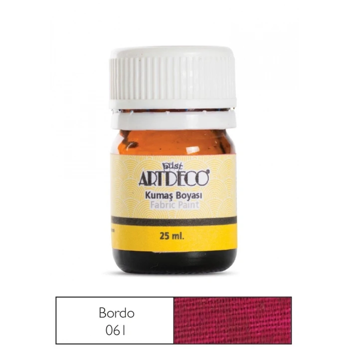 Artdeco Kumaş Boyası 25ml 10 A-061 Bordo Bordoaux