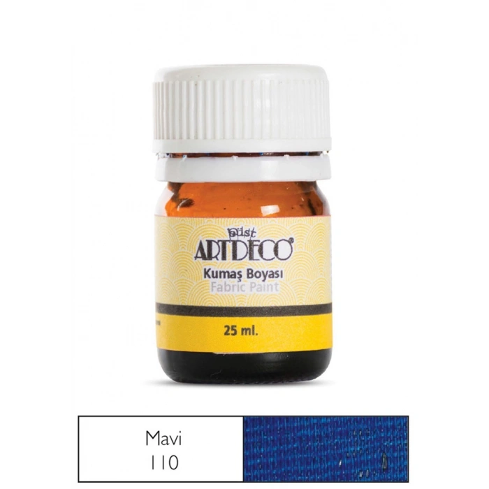 Artdeco Kumaş Boyası 25ml 10 A-110 Mavi Blue