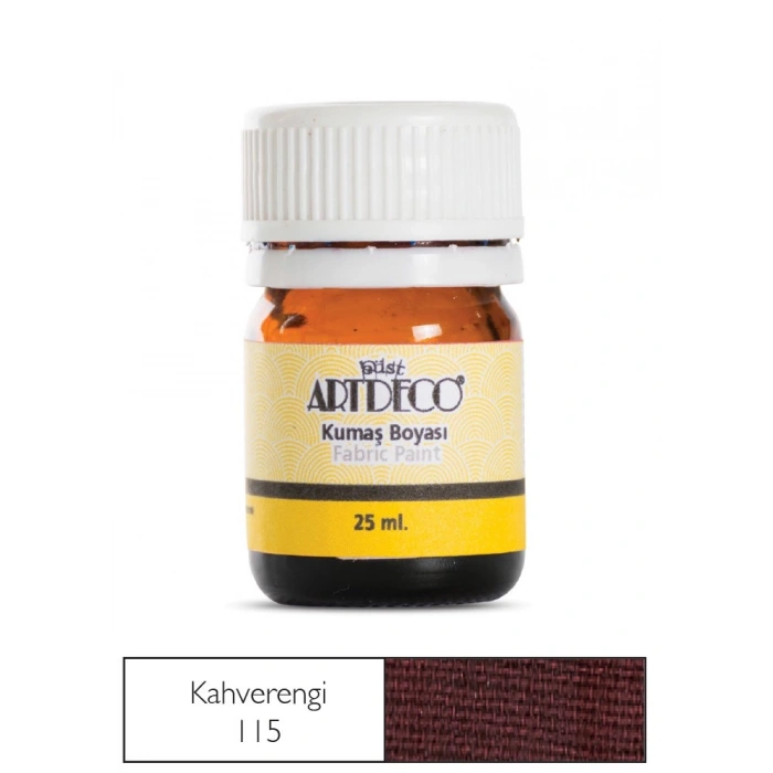 Artdeco Kumaş Boyası 25ml 10 A-115 Kahverengi Brown