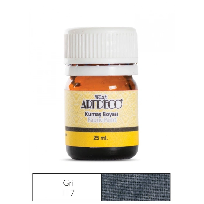 Artdeco Kumaş Boyası 25ml 10 A-117 Gri
