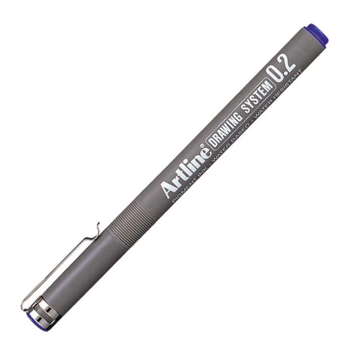 Artline 232 Çizim Kalemi Drawing System 0.2 mm Mavi