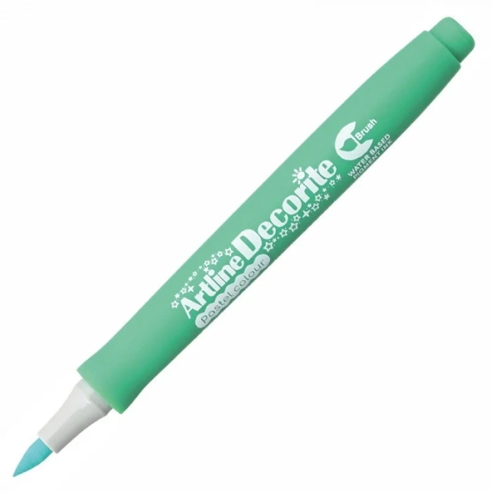 Artline Decorite Marker Kalem Fırça Uçlu Pastel Green