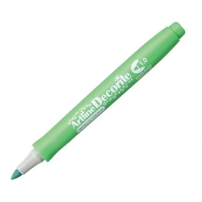 Artline Decorite Marker Kalem Yuvarlak Uç 1.0 Metallic Green