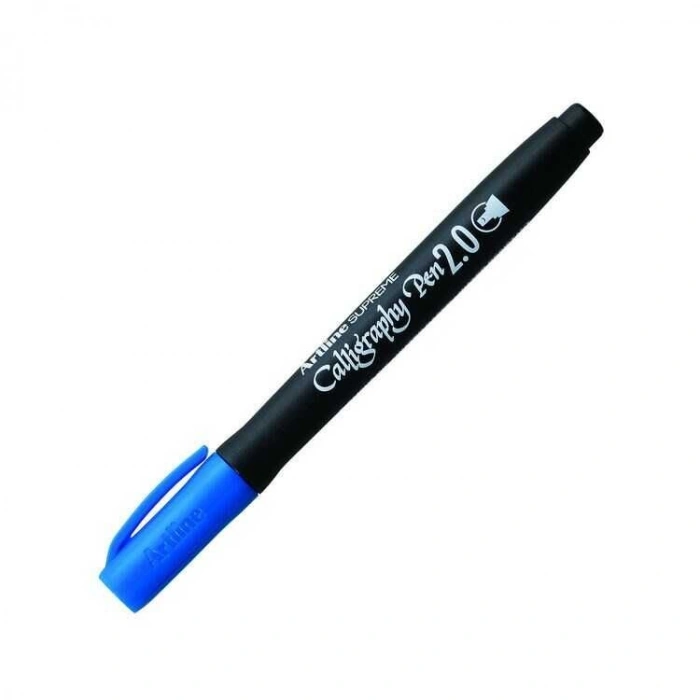 Artline Supreme Kaligrafi Kalemi 2.0 mm. Mavi