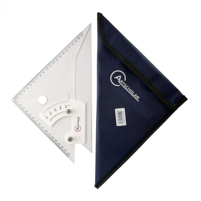 Artscholar Ayarlanabilir Açılı Gönye 21x17cm