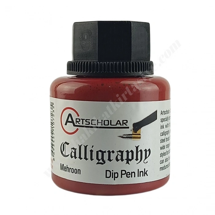 Artscholar Kaligrafi Mürekkebi 35ml Mehroon