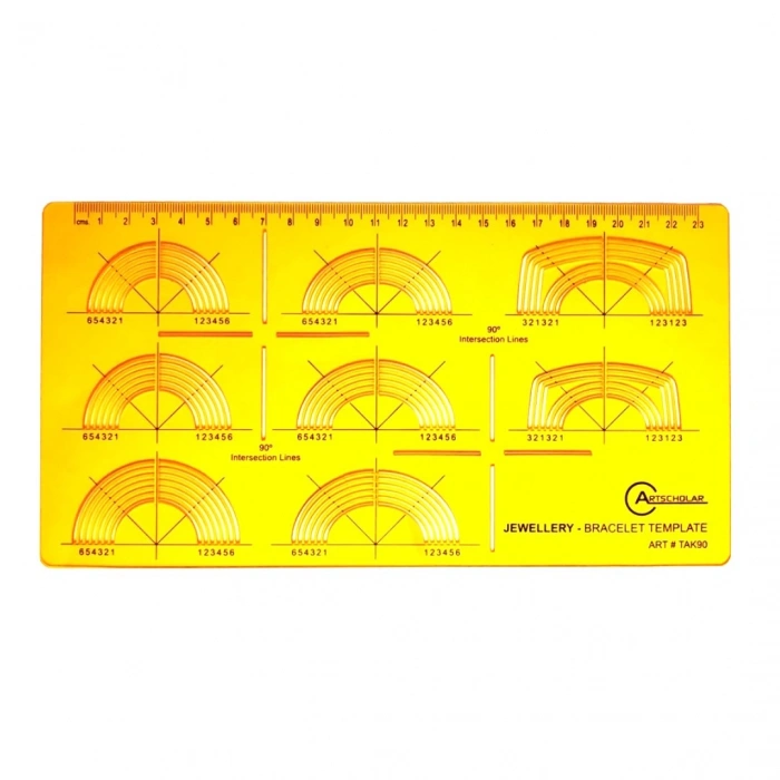 Artscholar Takı Tasarım Bileklik Şablonu