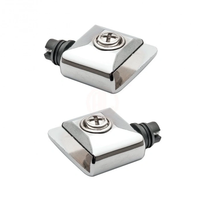 Ayder Cam Kapak Menteşesi Takım Krom - E 4408