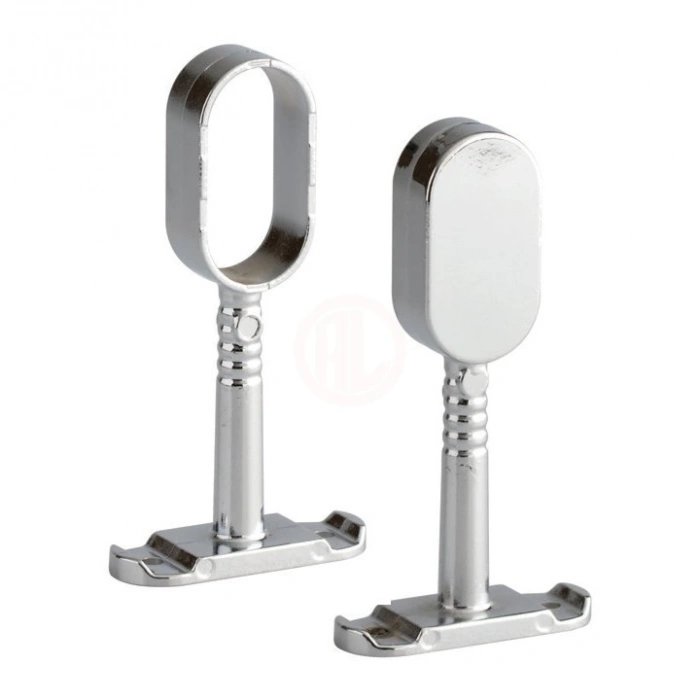 Ayder Oval Ayaklı Flanş Kapalı 15x30 Krom