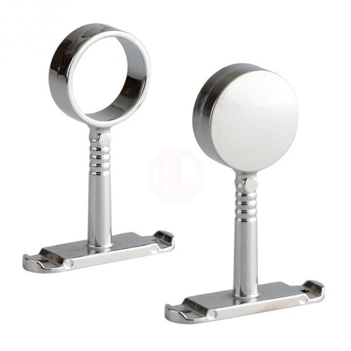 Ayder Yuvarlak Ayaklı Flanş Kapalı Ø25 Krom - D 0706