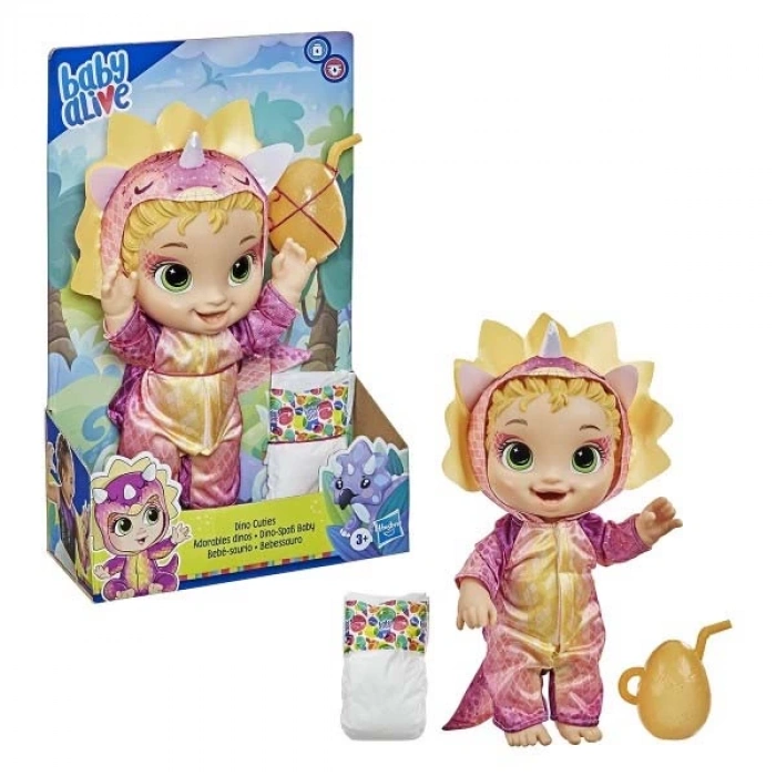 Baby Alive Dino Cutıes Bldh Sarışın Bebek F0933