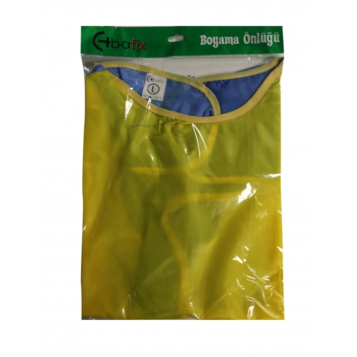 Bafix Boyama Önlüğü Desenli L