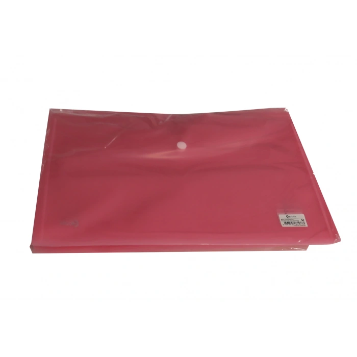 Bafix Çıtçıtlı Zarf Dosya A4 Pembe BFX-U1120P-PE