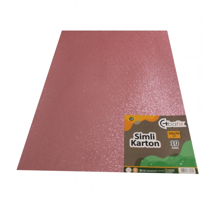 Bafix Simli Karton 50x70 Pembe