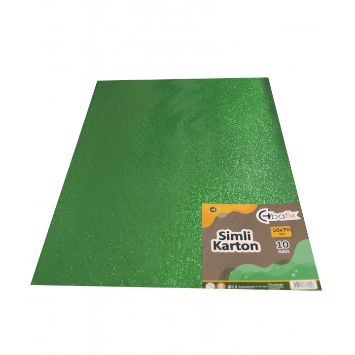 Bafix Simli Karton 50x70 Yeşil