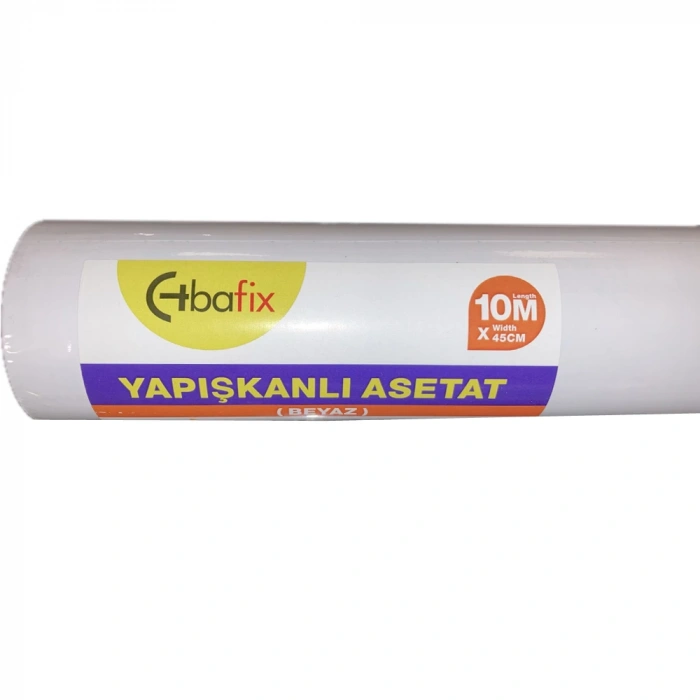 Bafix Yapışkanlı Rulo 45x10 Mt Beyaz BFX-YFR4510B