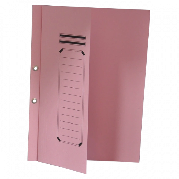 Bafix Yarım Kapak Dosya Karton Pembe