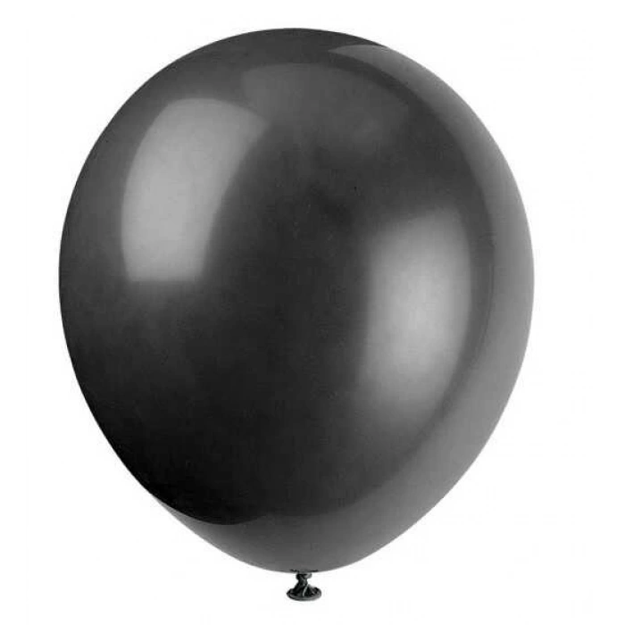 Balon Siyah Renk 100lü