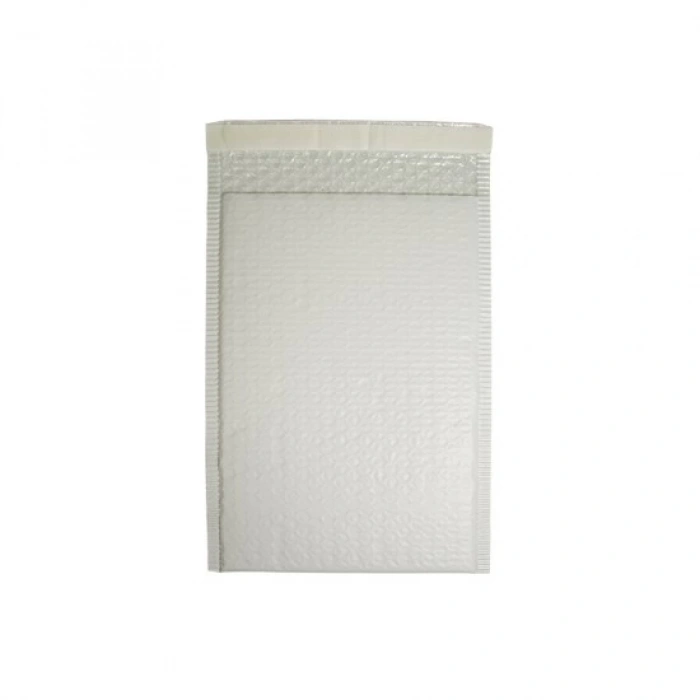 BANTLI BALONLU BEYAZ ZARF 15X25 + 5 CM 50 adet