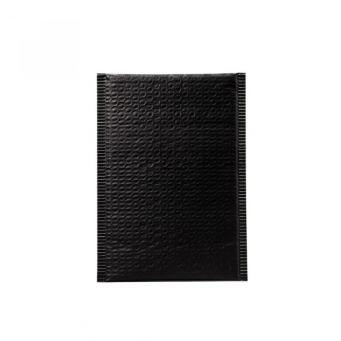 BANTLI BALONLU SİYAH ZARF 20X30 + 5 CM 25 adet