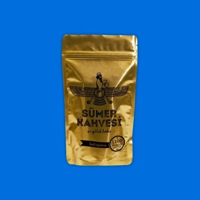 BASKILI ALTIN ALÜMİNYUM DOYPACK 1000 ADET