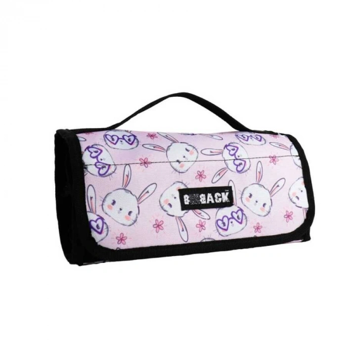 BBack 4 Bölümlü Kalem Çantası / Kalemlik / Kalem Kutusu TAVŞANLI