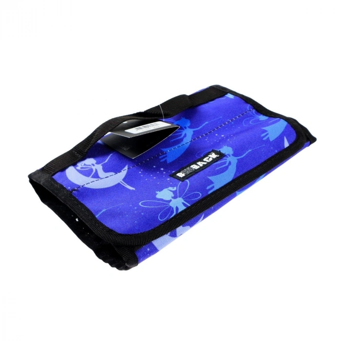 BBack 4 Gözlü Kalem Çantası Dörtgen Perili