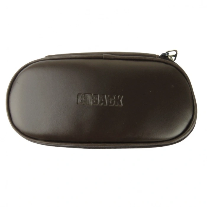 Bback Oval Deri Kalemlik / Kalem Kutusu KAHVERENGİ