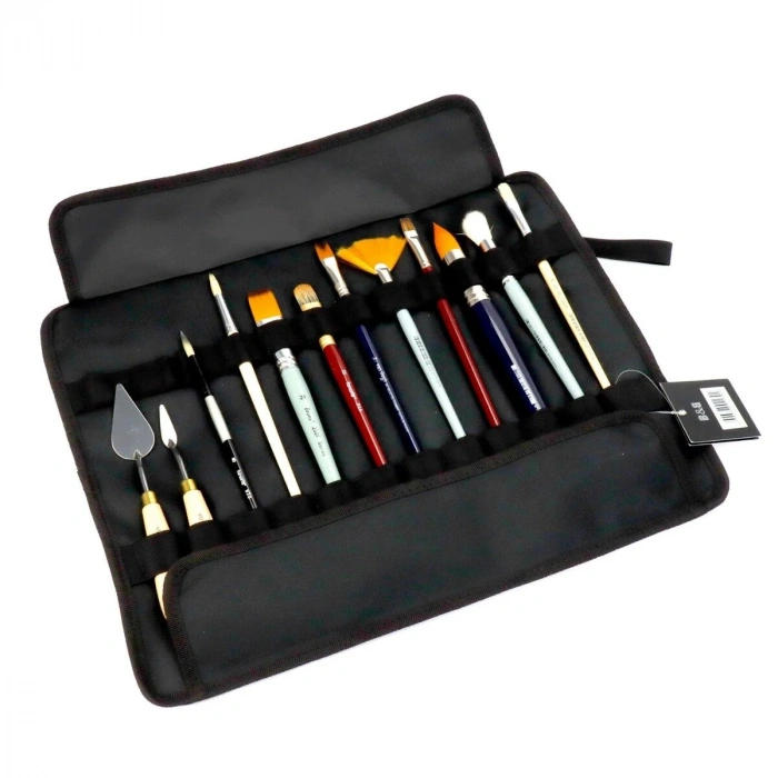 Bback Sanatsal Rulo Fırça Çantası 42x35cm