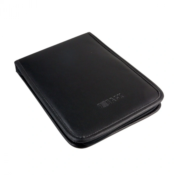 BBack Suni Deri Fermuarlı Sanatsal Çanta A5 20x26cm Kanatlı