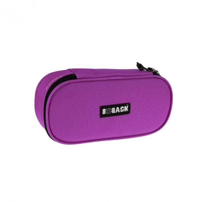 BBack Tek Bölmeli Fonksiyonel Kalem Çantası Kumaş Lila