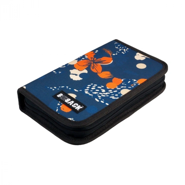 Bback Tek Katlı Çift Kanatlı Kalem Çantası Çiçek