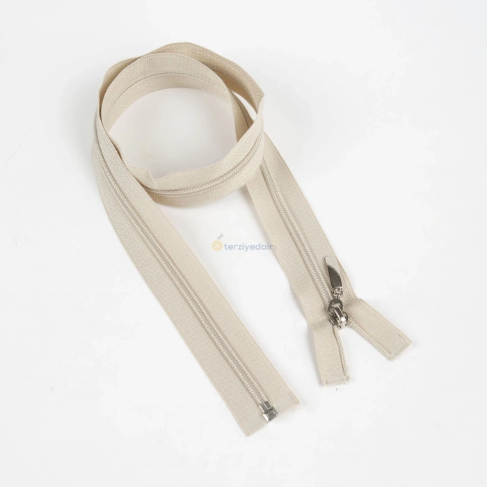 Bej Mont Fermuarı 80cm