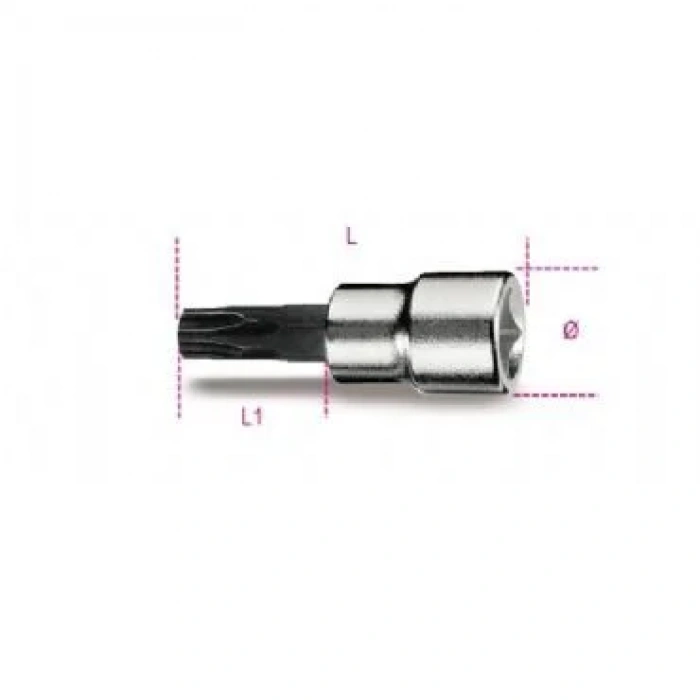 Beta Beşköşe Torx Lokma 910PT 40