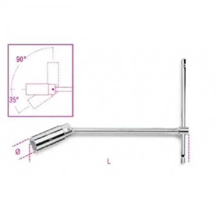 Beta Mafsallı Buji T-Lokması