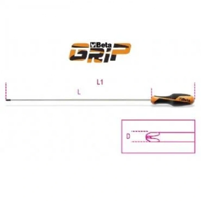 Beta Uzun Yıldız Tornavida 1262L 6x400