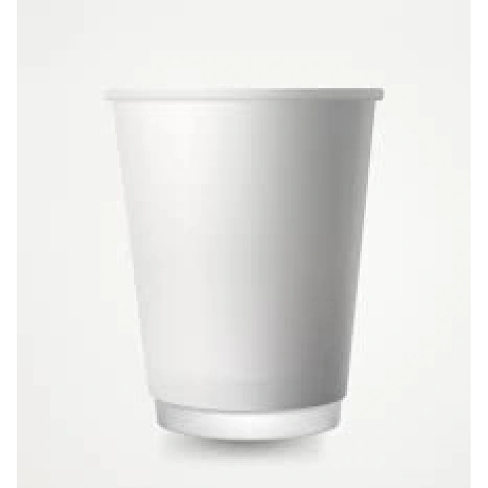 BEYAZ DOUBLE WALL 14 OZ ( 450 ML ) KARTON BARDAK ARNES 500 ADET