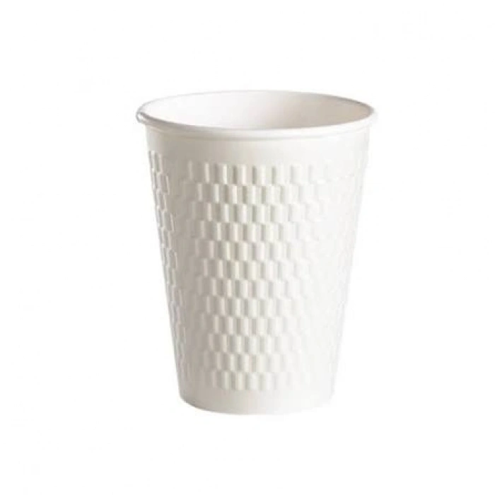 BEYAZ EMBOSSED 8 OZ ( 250 ML ) KARTON BARDAK ARNES 800 ADET