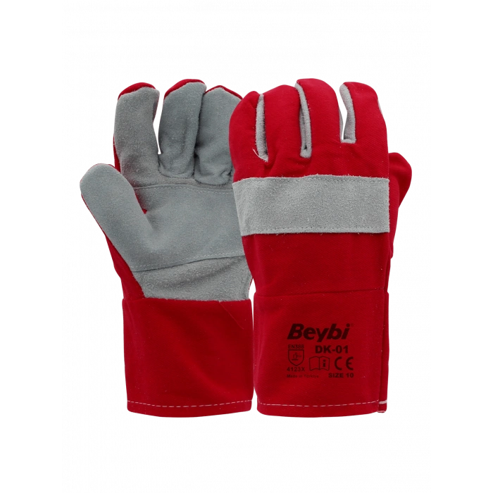 Beybi Koton Montaj Deri İş Eldiveni
