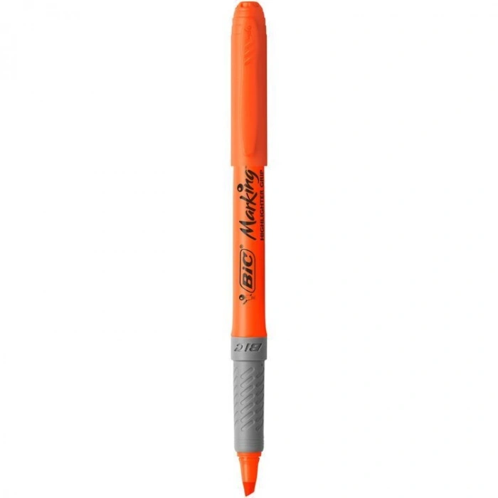 Bic Marking Highlighter Grip Fosforlu Kalem Turuncu