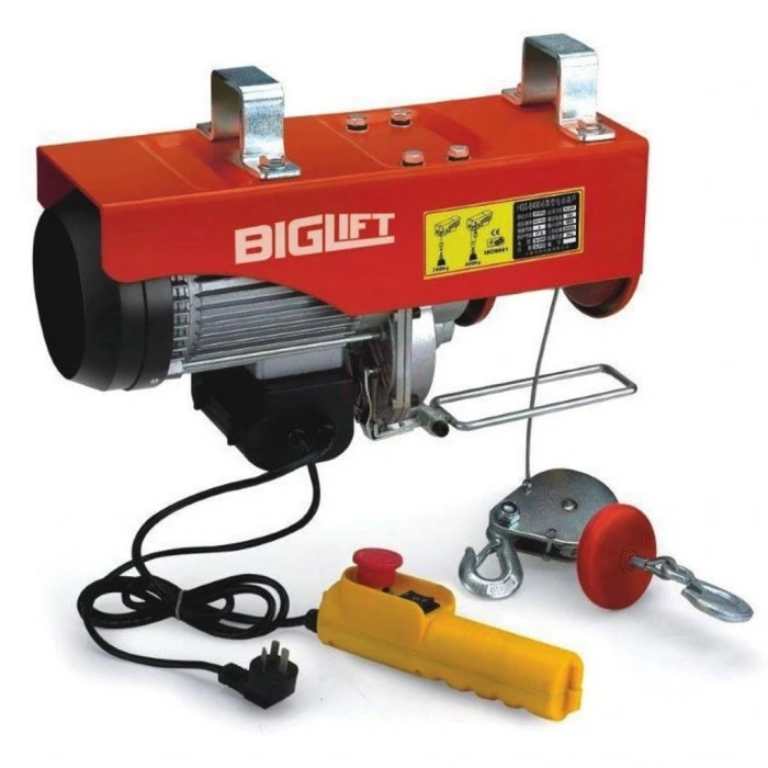 Biglift Elektrikli Vinç 20 Metre 250/500 Kg - MAXVINC250/500