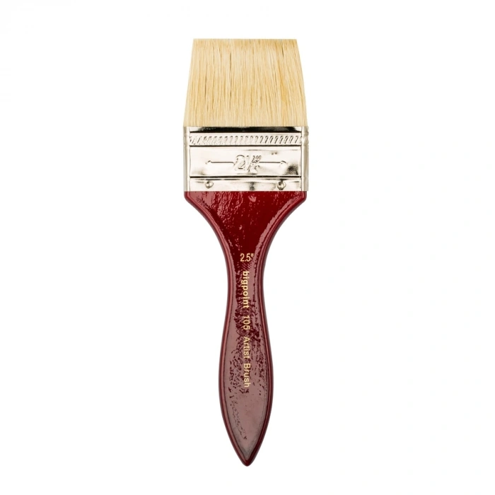 Bigpoint 105 Serisi Doğal Kıl Yassı Zemin Fırçası No: 2.5