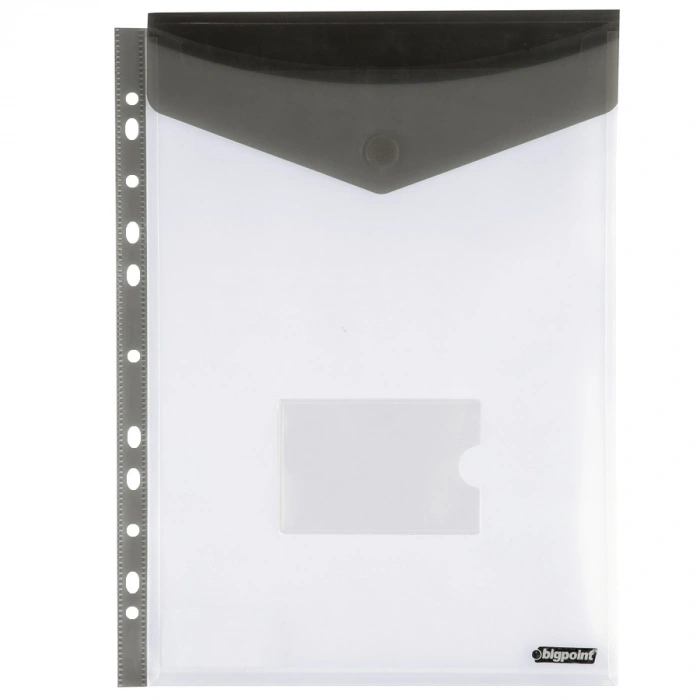 Bigpoint 11 Delikli Dik Cırtlı Dosya A4 Dumanlı